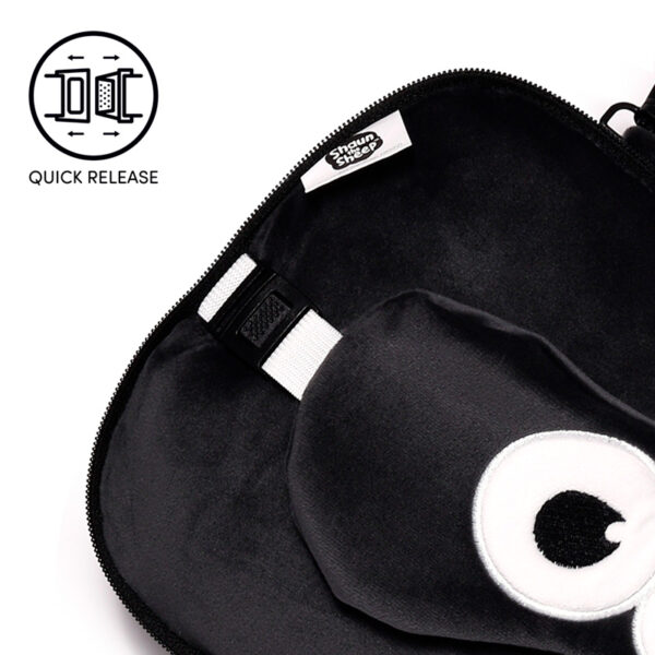 Relaxeazzz Travel Pillow & Eye Mask - Shaun the Sheep - Image 5