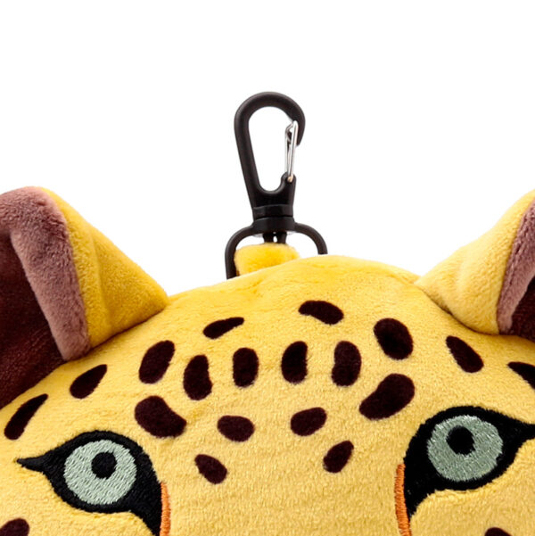 Relaxeazzz Travel Pillow & Eye Mask - Leopard - Image 6