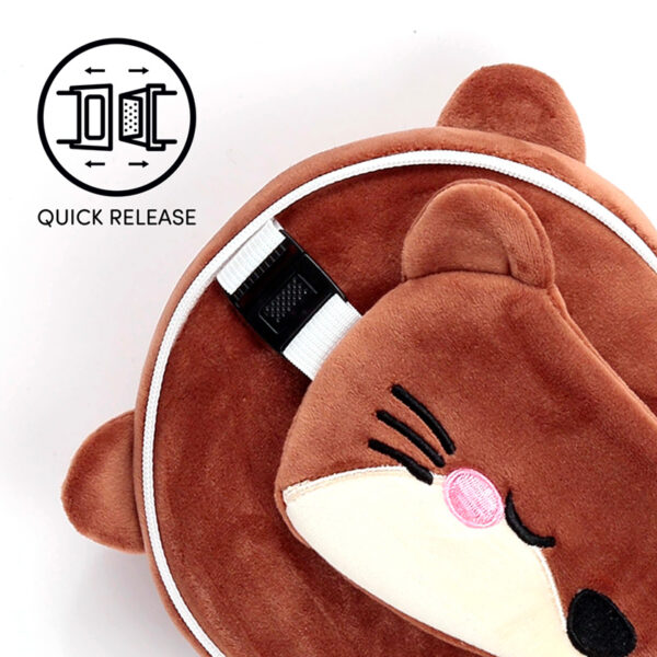 Relaxeazzz Travel Pillow & Eye Mask - Henry the Otter - Image 5