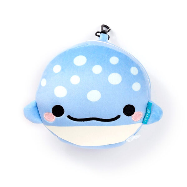 Relaxeazzz Travel Pillow & Eye Mask - Aoi the Whale Shark - Image 2