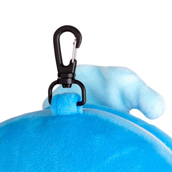 Relaxeazzz Travel Pillow & Eye Mask - Blu the Dolphin - Image 6