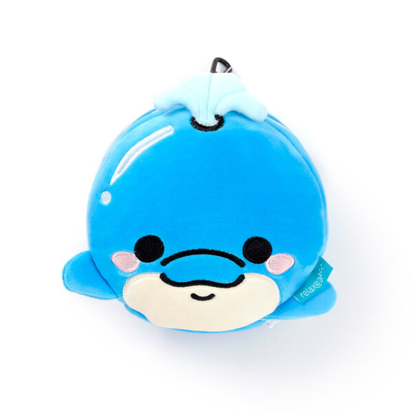 Relaxeazzz Travel Pillow & Eye Mask - Blu the Dolphin - Image 7