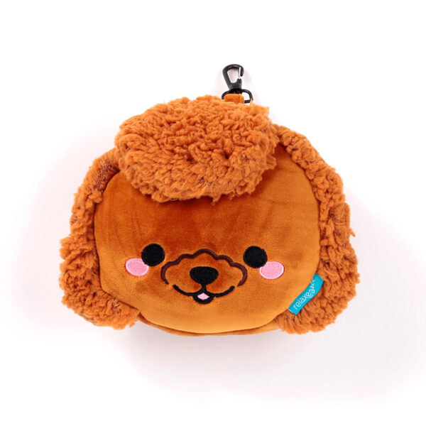 Relaxeazzz Travel Pillow & Eye Mask - Gigi the Toy Poodle - Image 7