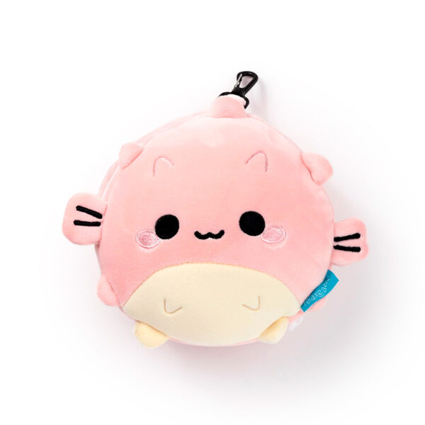 Relaxeazzz Travel Pillow & Eye Mask - Puff the Puffer Fish - Image 7