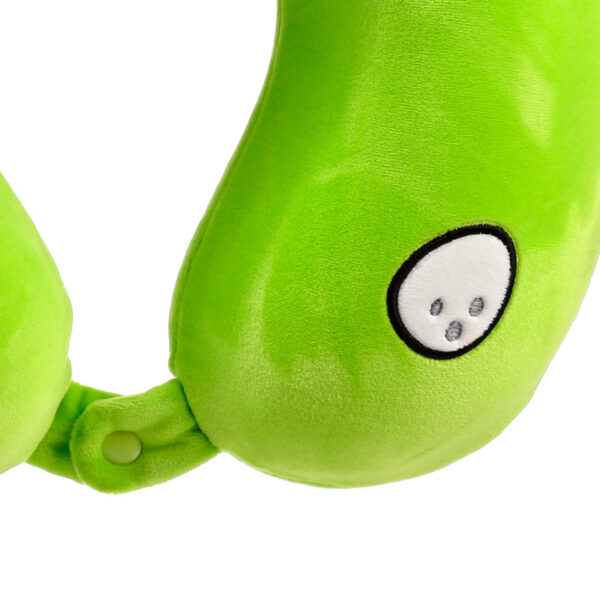 Relaxeazzz Plush Memory Foam Travel Pillow - Huck the Dinosaur Adorasaurs - Image 6
