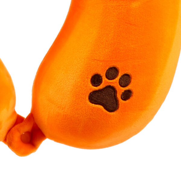Relaxeazzz Plush Memory Foam Travel Pillow - Alfie the Tiger Adoramals - Image 6