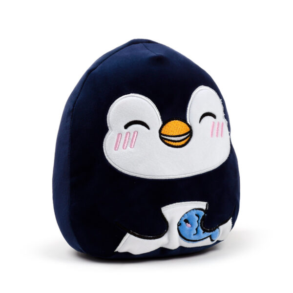 Squidglys Plush Toy - Adoramals Ocean Nico the Penguin - Image 2