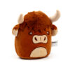 Squidglys Plush Toy - Highland Coo Cow - Image 2