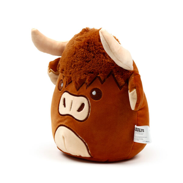 Squidglys Plush Toy - Highland Coo Cow - Image 4