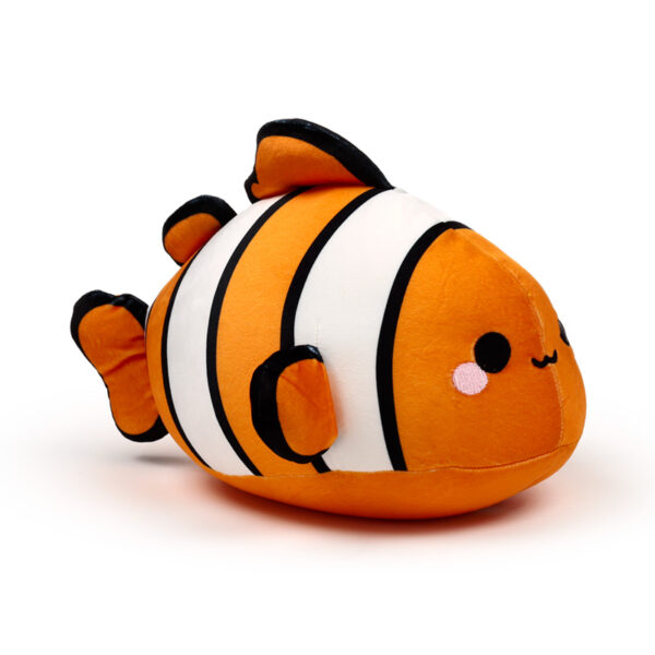 2-in-1 Swapseazzz Travel Pillow and Plush Toy - Finley the Clownfish Adoramals Ocean - Image 5