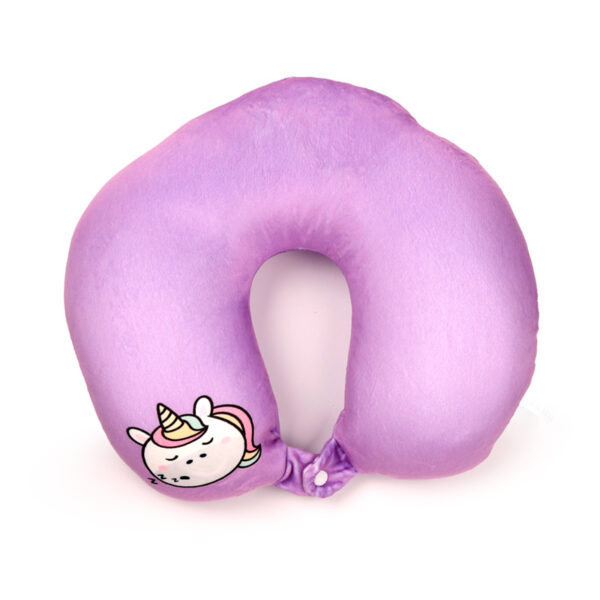 2-in-1 Swapseazzz Travel Pillow and Plush Toy - Astra the Unicorn Adoracorns - Image 4