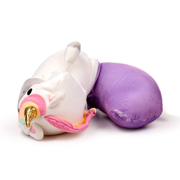 2-in-1 Swapseazzz Travel Pillow and Plush Toy - Astra the Unicorn Adoracorns - Image 9