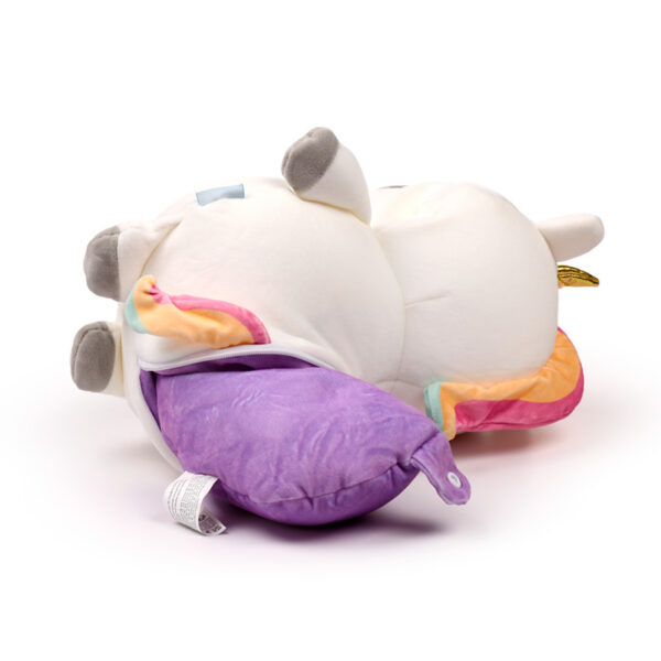 2-in-1 Swapseazzz Travel Pillow and Plush Toy - Astra the Unicorn Adoracorns - Image 10