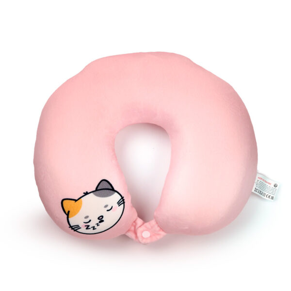 2-in-1 Swapseazzz Travel Pillow and Plush Toy - Lola the Cat Adoramals - Image 4