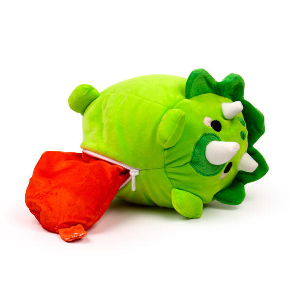 2-in-1 Swapseazzz Travel Pillow and Plush Toy - Huck the Dinosaur Adorasaurs - Image 10