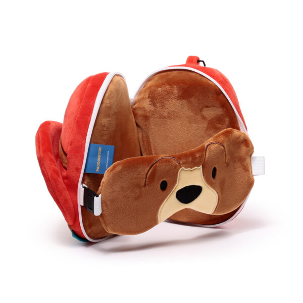 Relaxeazzz Travel Pillow & Eye Mask  - Paddington Bear - Image 3