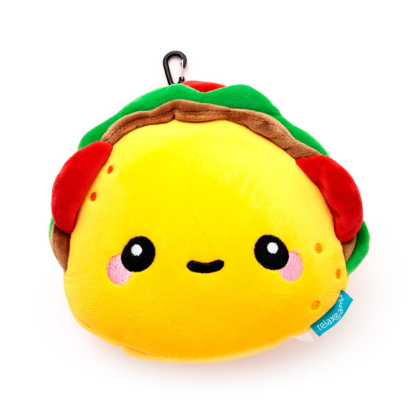 Relaxeazzz Travel Pillow & Eye Mask - Foodiemals Frida the Taco - Image 2