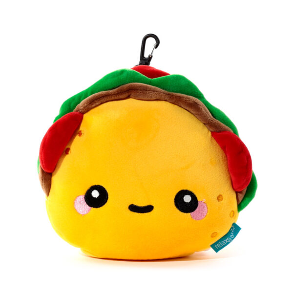 Relaxeazzz Travel Pillow & Eye Mask - Foodiemals Frida the Taco - Image 4