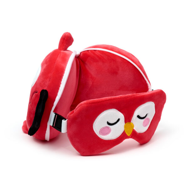 Relaxeazzz Travel Pillow & Eye Mask - Jolly Joger Pirate Bembo the Parrot - Image 3