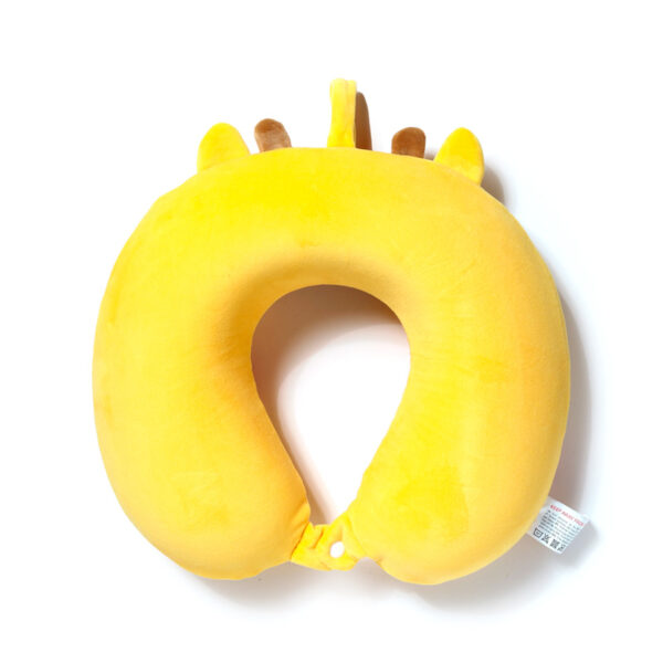 Relaxeazzz Plush Memory Foam Travel Pillow - Adoramals Raffi the Giraffe - Image 3