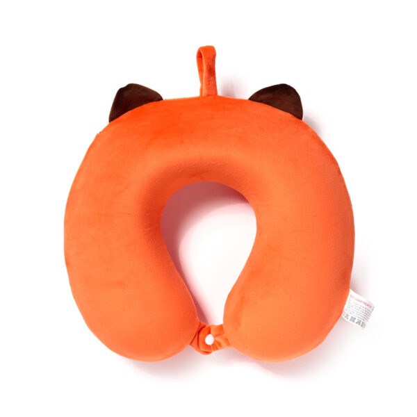 Relaxeazzz Plush Memory Foam Travel Pillow - Adoramals Ru the Red Panda - Image 3