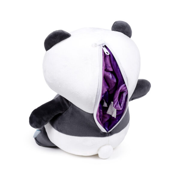 2-in-1 Swapseazzz Travel Pillow and Plush Toy - Adoramals Susu the Panda - Image 6