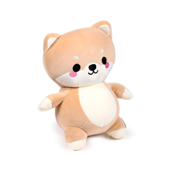 2-in-1 Swapseazzz Travel Pillow and Plush Toy - Adoramals Shuggs the Shiba Inu - Image 2
