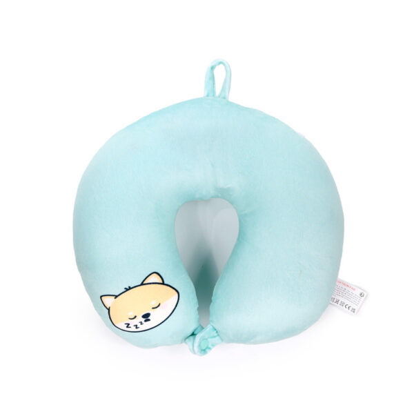 2-in-1 Swapseazzz Travel Pillow and Plush Toy - Adoramals Shuggs the Shiba Inu - Image 3