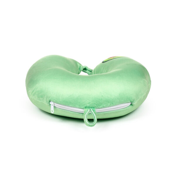 2-in-1 Swapseazzz Travel Pillow and Plush Toy - Foodiemals Pedro the Avocado - Image 4