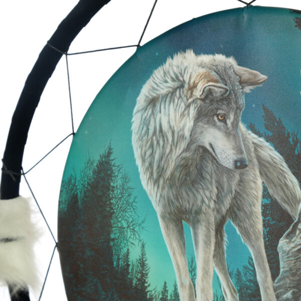 Dreamcatcher (Large) - Lisa Parker Guidance Wolf - Image 2