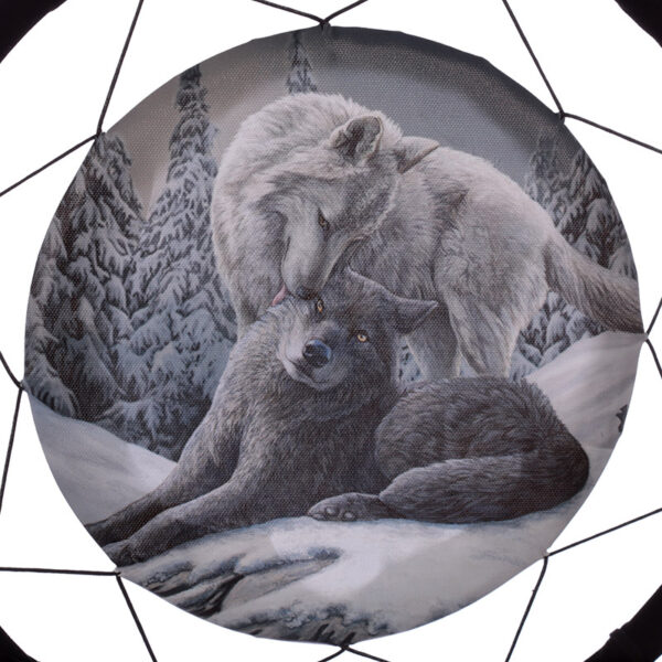 Dreamcatcher (Medium) - Lisa Parker Snow Kisses Wolf - Image 2