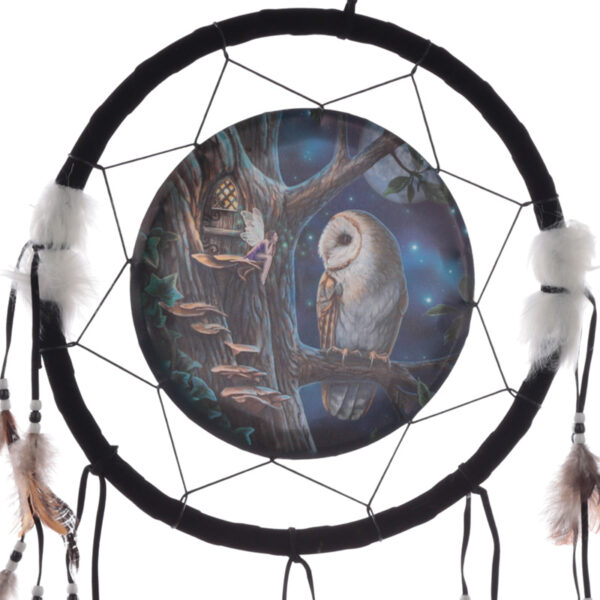 Dreamcatcher (Medium) - Lisa Parker Fairy Tales Owl & Fairy - Image 2