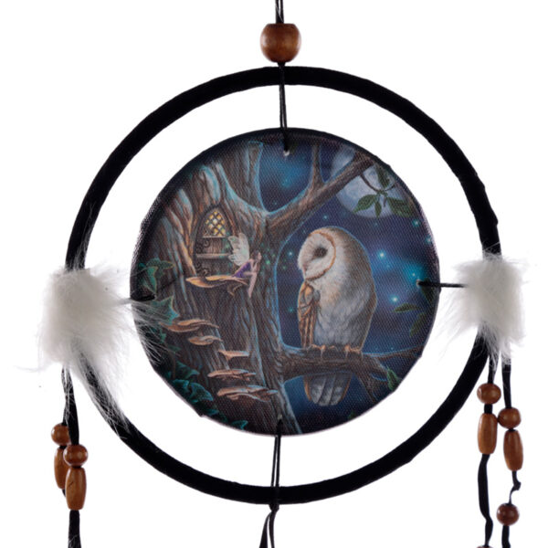 Dreamcatcher (Small) - Lisa Parker Fairy Tales Owl & Fairy - Image 2