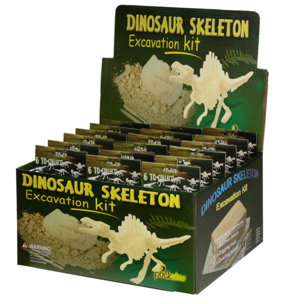 Fun Excavation Dig it Out Kit - Small Dino Skeleton - Image 4