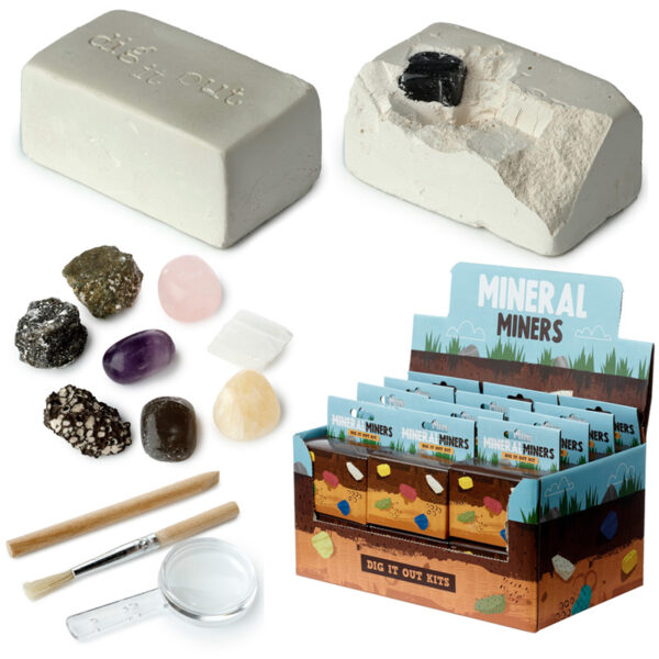 Fun Excavation Dig it Out Kit - Rocks, Minerals & Gems - Image 10