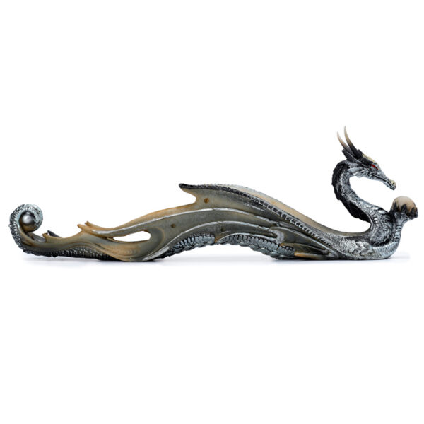 Shimmering Celtic Fantasy Dragon Ashcatcher - Image 4