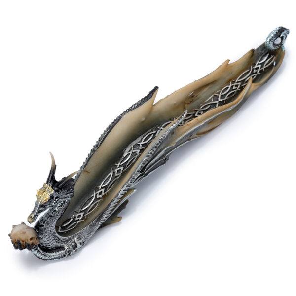 Shimmering Celtic Fantasy Dragon Ashcatcher - Image 5
