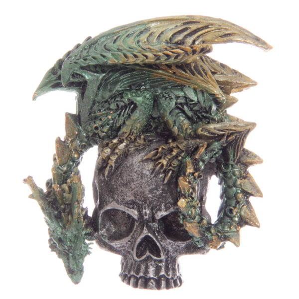 Souvenir Magnet - Gothic Dragon Skull - Image 2