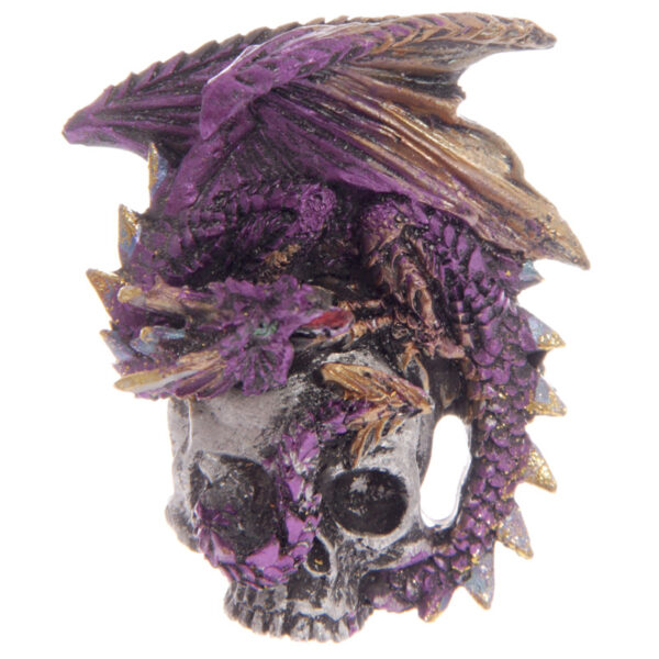 Souvenir Magnet - Gothic Dragon Skull - Image 4