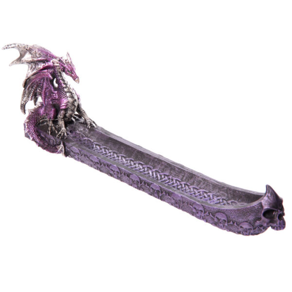 Dark Legends Dragon Incense Ashcatcher Boat - Image 2