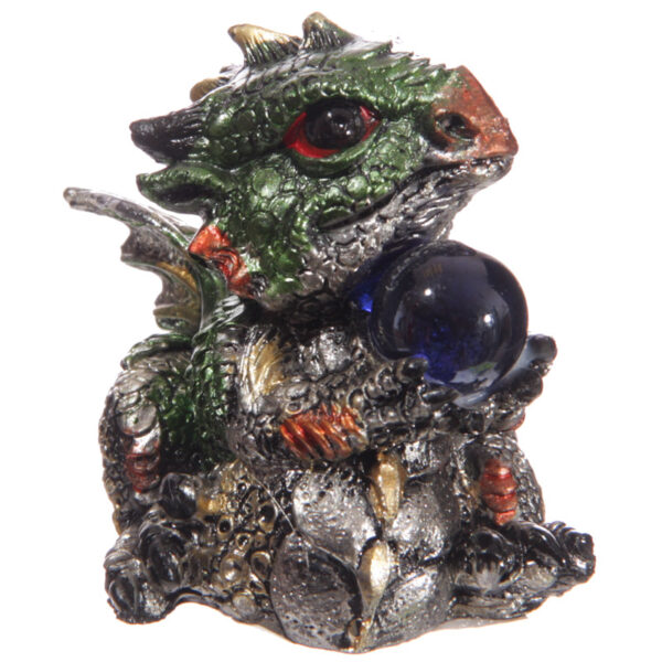 Baby Crystal Ball Cute Dragon Figurine - Image 6