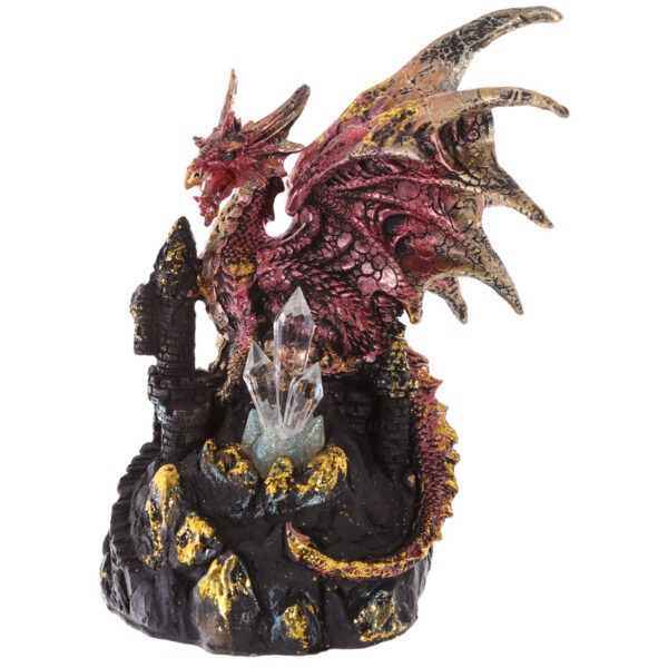 LED Crystal Castle Collectable Dragon Figurine - Image 4