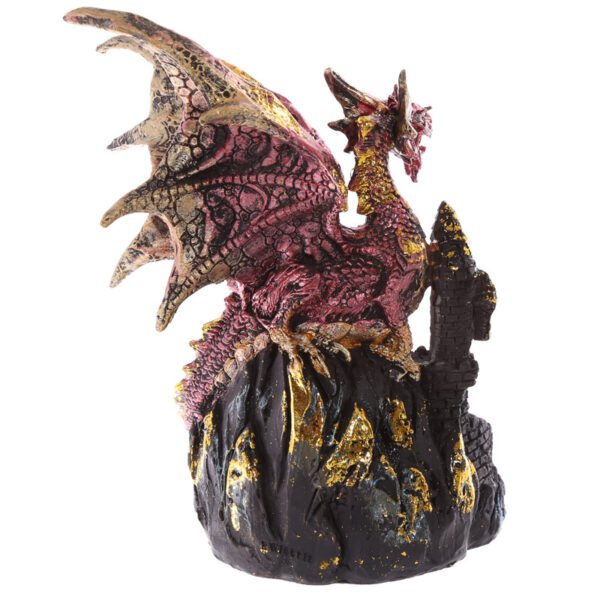 LED Crystal Castle Collectable Dragon Figurine - Image 6