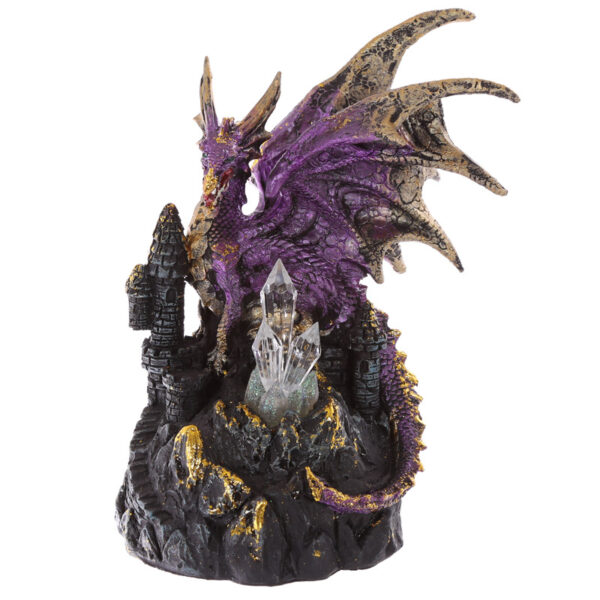 LED Crystal Castle Collectable Dragon Figurine - Image 7