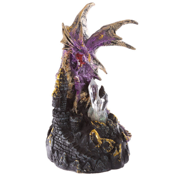 LED Crystal Castle Collectable Dragon Figurine - Image 8