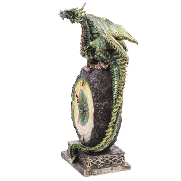Crystal Geode Dark Legends Dragon Clock - Image 5