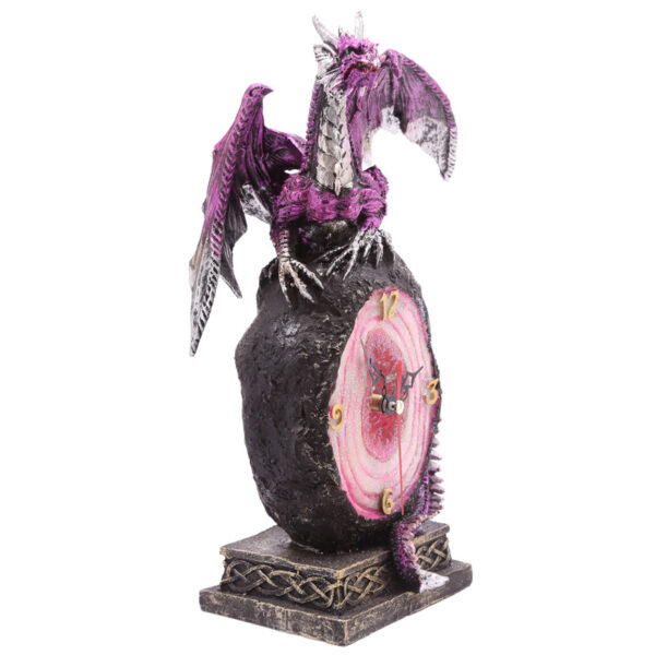 Crystal Geode Dark Legends Dragon Clock - Image 9