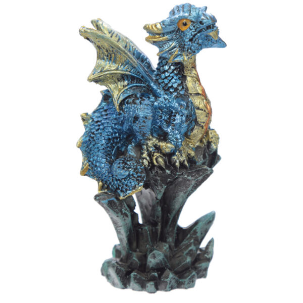 Rock Crystal Enchanted Nightmare Dragon Figurine - Image 8