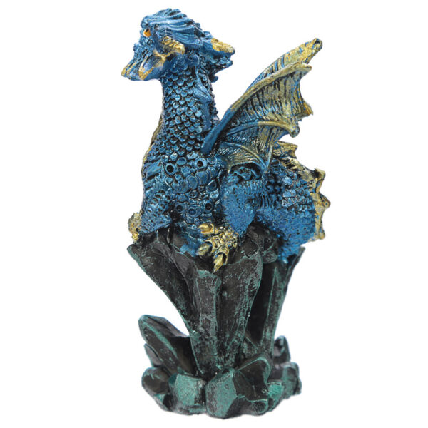 Rock Crystal Enchanted Nightmare Dragon Figurine - Image 9