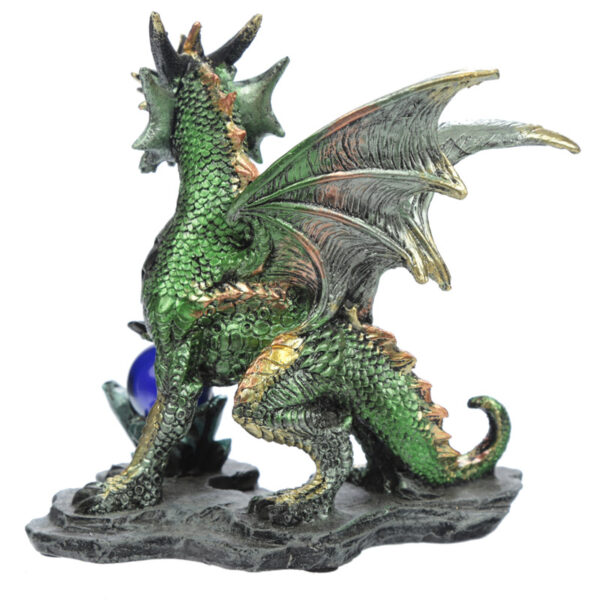 Crystal Rock Soothsayer Enchanted Nightmare Dragon Figurine - Image 7
